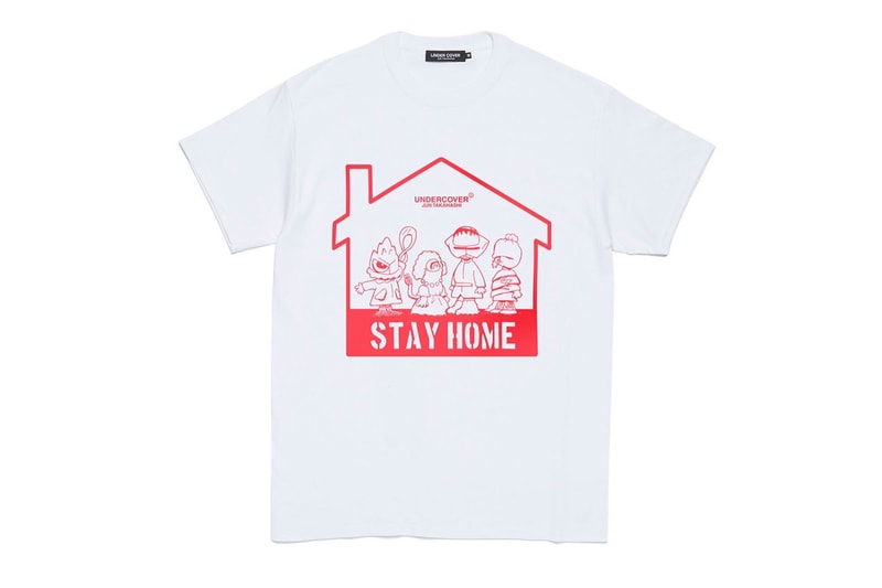 UNDERCOVER Social Distancing T-Shirt Capsule Release Info Buy Price Black White Jun Takahashi