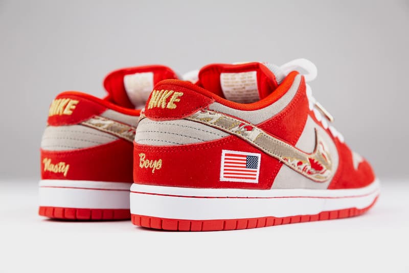 unheardof sbtg nike sb dunk low nasty boys charity raffle healthcare worker meals restaurant Plesantry Cincinnati release date info photos price