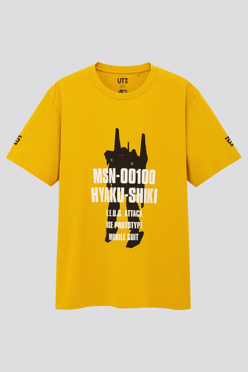 UNIQLO UT x GUNPLA 40th Anniversary collaboration collection tee Shirts, Models figures toy exclusive april 10 2020 free RX-78-2U MS-06SU Zaku II