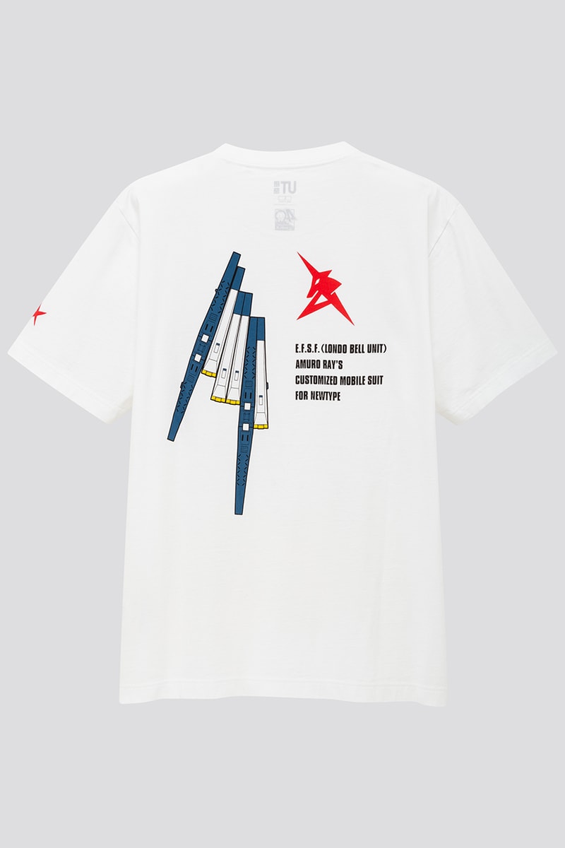 UNIQLO UT x GUNPLA 40th Anniversary collaboration collection  tee Shirts, Models figures toy exclusive april 10 2020 free RX-78-2U MS-06SU Zaku II