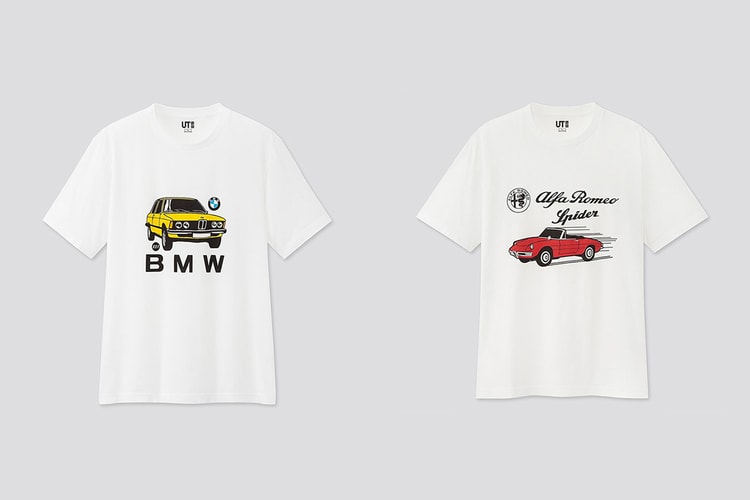 UNIQLO UT Embraces Vintage Cars in Graphic T-Shirt Collection