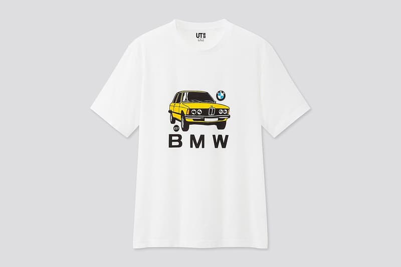 UNIQLO UT Vintage Car Graphic T Shirts menswear streetwear fast fashion retailing spring summer 2020 collection bmw volkswagen e21 e30 karmann alfa romeo spider giulia giulietta