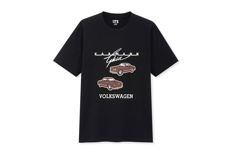 UNIQLO UT Vintage Car Graphic T Shirts menswear streetwear fast fashion retailing spring summer 2020 collection bmw volkswagen e21 e30 karmann alfa romeo spider giulia giulietta