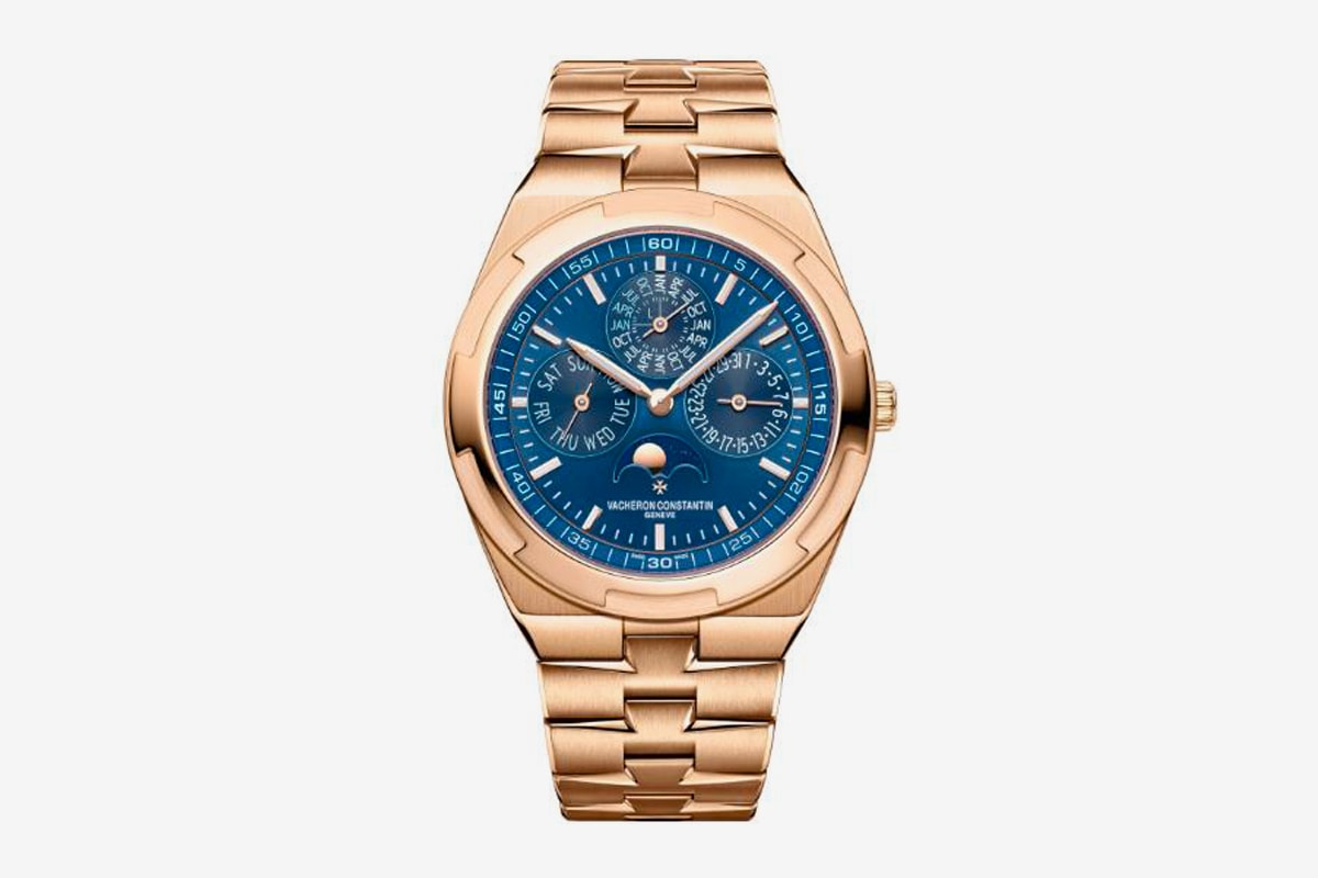 Vacheron Constantin Overseas Perpetual Calendar Ultra-Thin Skeleton Watches and Wonders Gold Watches Swiss made Dual Time Holy Trinity Watchmaking Timepiece 