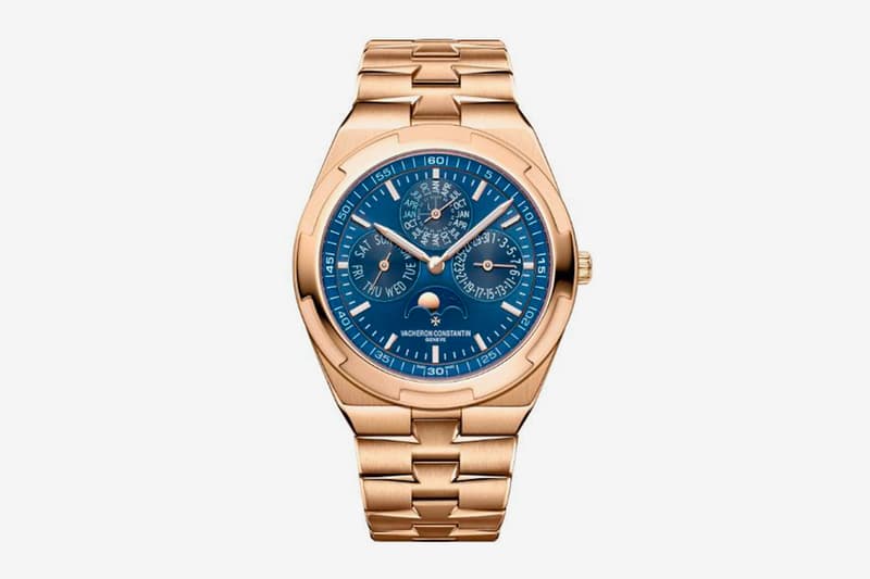 Vacheron Constantin Overseas Perpetual Calendar Ultra-Thin Skeleton Watches and Wonders Gold Watches Swiss made Dual Time Holy Trinity Watchmaking Timepiece