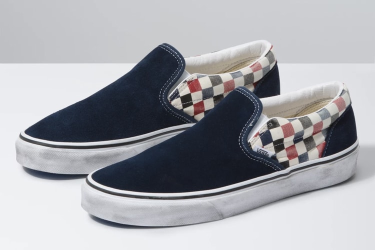 Vans Drops Washed-Out Checkerboard Slip-Ons, Authentics and Sport Sneakers
