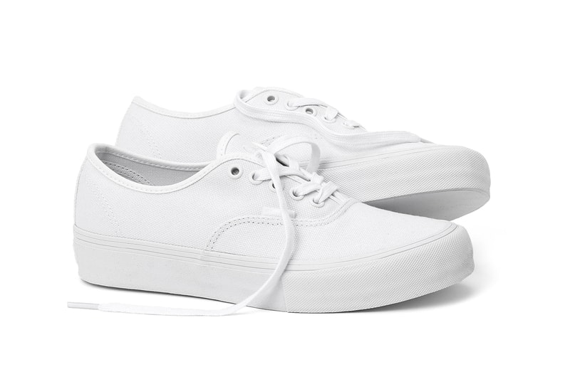 Vault by Vans x OTH x Paul Labonté Authentic Vault LX Release Information Drop Date Closer Look 20 oz. "True White" Duck Canvas Sneakers Footwear Montréal’s graffiti artist Shok SIK