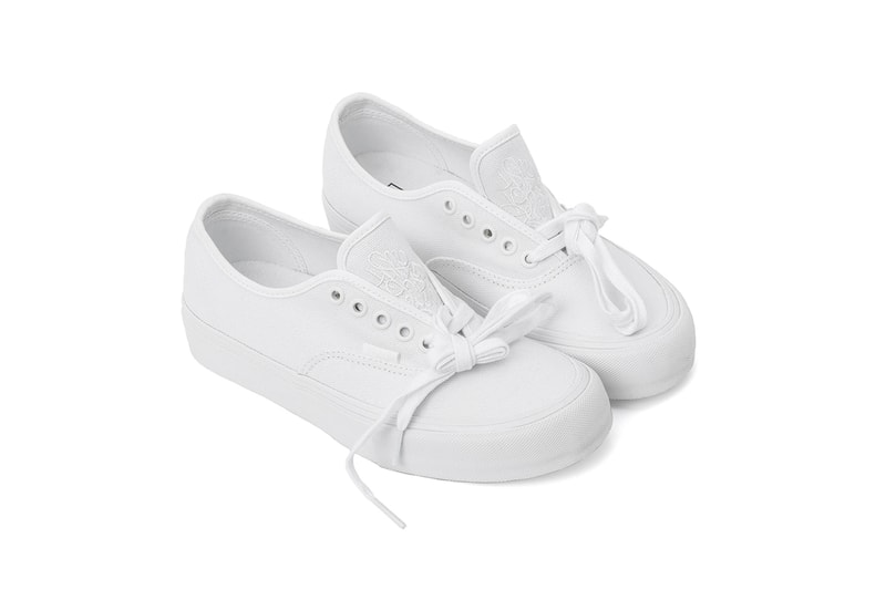 Vault by Vans x OTH x Paul Labonté Authentic Vault LX Release Information Drop Date Closer Look 20 oz. "True White" Duck Canvas Sneakers Footwear Montréal’s graffiti artist Shok SIK