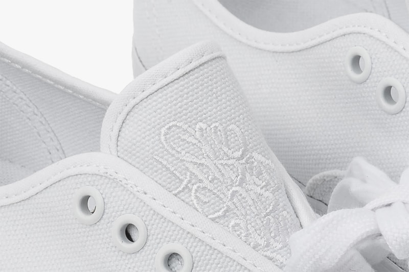 Vault by Vans x OTH x Paul Labonté Authentic Vault LX Release Information Drop Date Closer Look 20 oz. "True White" Duck Canvas Sneakers Footwear Montréal’s graffiti artist Shok SIK