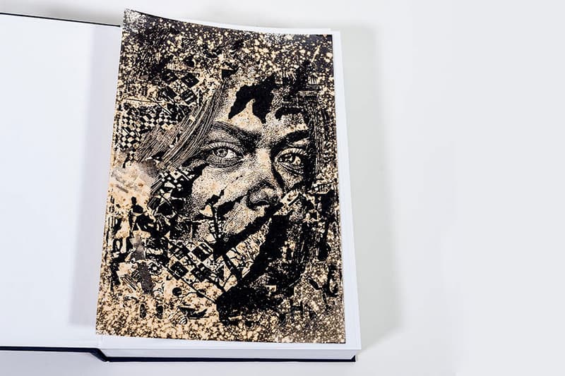 Vhils 'Pentimento' Art Book Release Alexandre Farto Special Edition Hardback Graffiti Artist Murals Slipcase Print