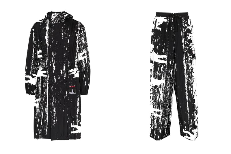VIER and Taro Horiuchi's th Reunite for Expressive Printed Coat and Trousers