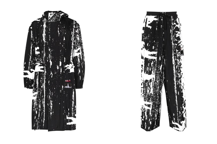 VIER and Taro Horiuchi's th Reunite for Expressive Printed Coat and Trousers