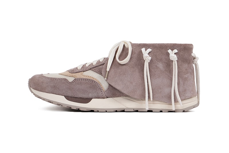 visvim Rolando Lhamo Jogger Grey dark brown light menswear streetwear shoes sneakers kicks trainers spring summer 2020 collection footwear hiroki nakamura japanese designer suede vegetable tanned cow suede vibram phylon