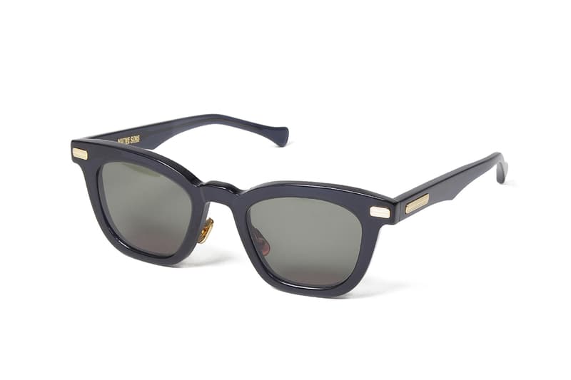 WACKO MARIA Native Sons KOWALSKI Glasses menswear streetwear spring summer 2020 collection sunglasses shades frames collaborations tommy o gara 16k gold trim