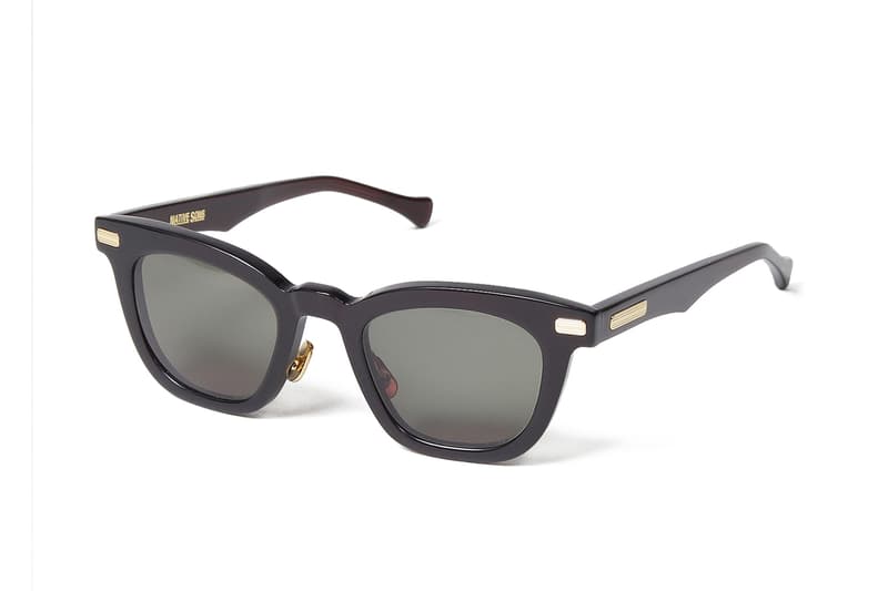 WACKO MARIA Native Sons KOWALSKI Glasses menswear streetwear spring summer 2020 collection sunglasses shades frames collaborations tommy o gara 16k gold trim