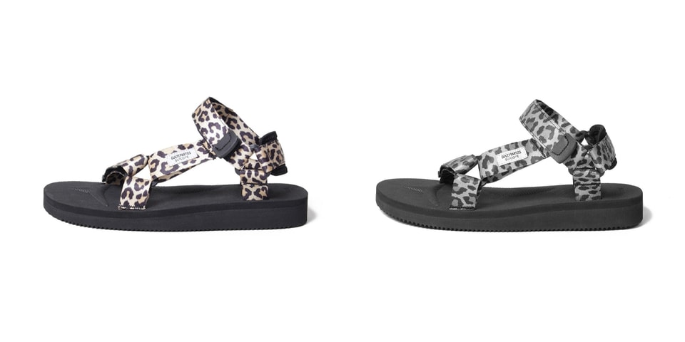 WACKO MARIA Rejoins Suicoke for Leopard-Patterned DEPA Sandals