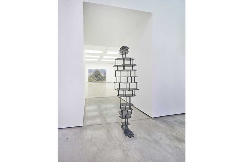 White Cube Hong Kong "Encounters" Project K11 Art Foundation Sculptures Paintings Chandeliers Mirror Installations Antony Gormley Anselm Kiefer Cerith Wyn Evans Eddie Peake