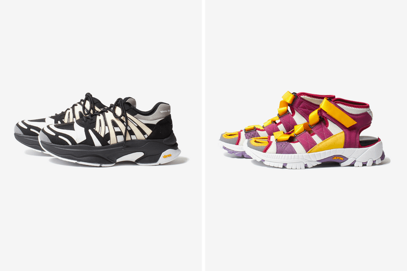 White Mountaineering Embraces Vibram Technology With SS20 Footwear