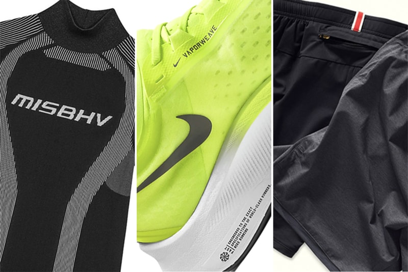 10 Pieces to Step Up Your Workout Fit Self Isolation Quarantine Fitness Yoga Running Cycling Outside Indoors MISBHV Tracksmith Ahluwalia Studio Nike Zoom Fly 3 Roa Brain Dead HOMME PLISSÉ Issey Miyae Futura Off-White Virgil Abloh District Vision Clothing Cop Buy Look Guide List Best Mens Outfits Home COVID-19 Coronavirus 