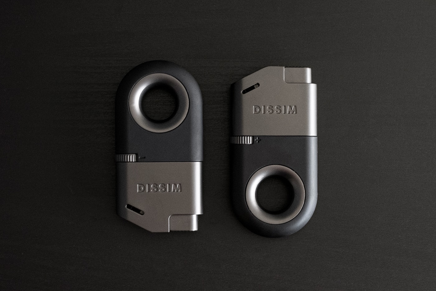 worlds first inverted lighter dissim release info ergonomic circle grip refillable butane tank Kickstarter Campaign