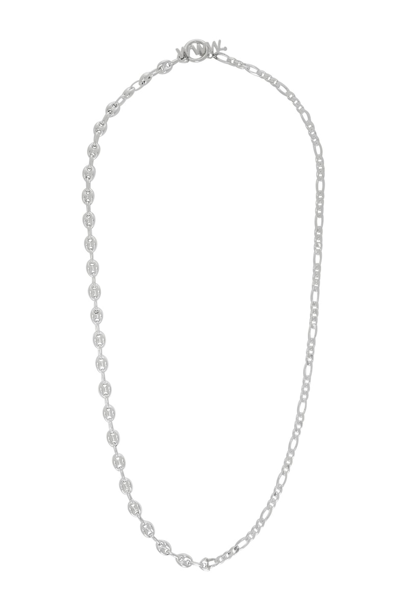 WWW WILLSHOTT Split Pearl Necklace spring summer 2020 collection accessories jewelry 925 accessories sterling cuban link figaro marina chains