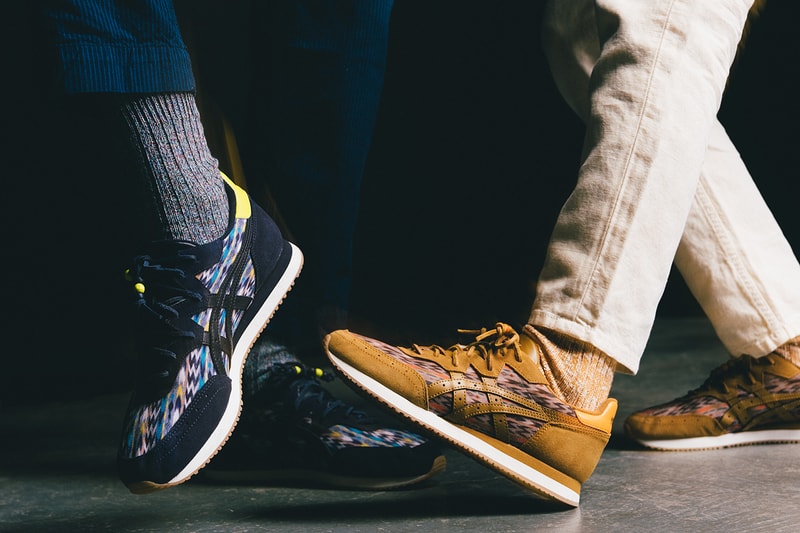 ymc asics tarther og sportsstyle midnight blue caramel brown release information details buy cop purchase