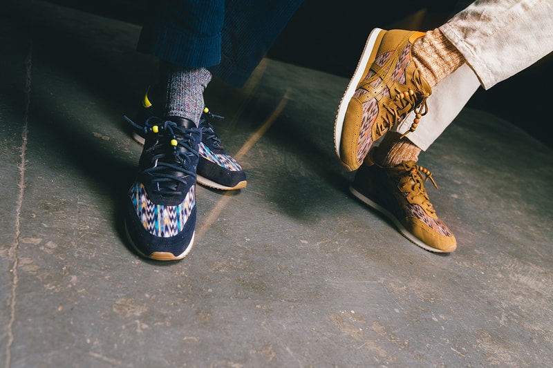 ymc asics tarther og sportsstyle midnight blue caramel brown release information details buy cop purchase