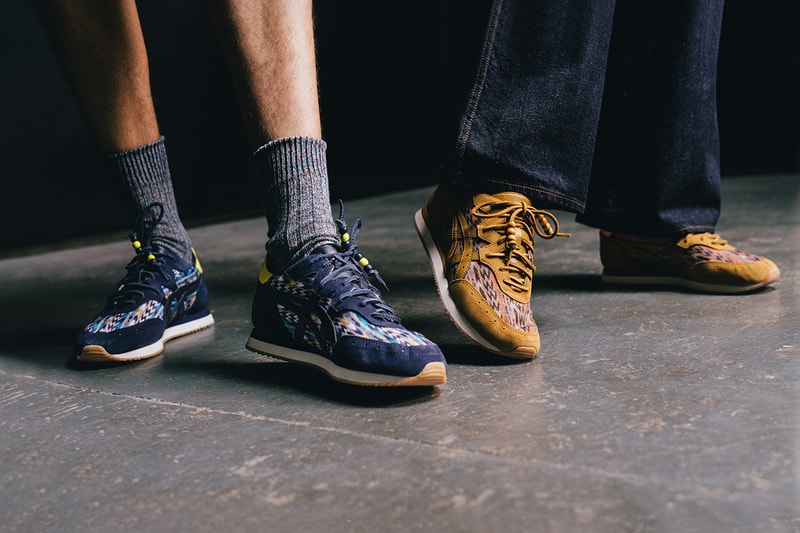 ymc asics tarther og sportsstyle midnight blue caramel brown release information details buy cop purchase