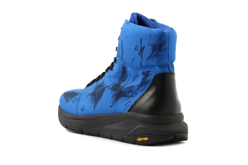 Yohji Yamamoto Vibram Nylon ox Red/Blue japan sneaker footwear sneakers scribbles Vibram  