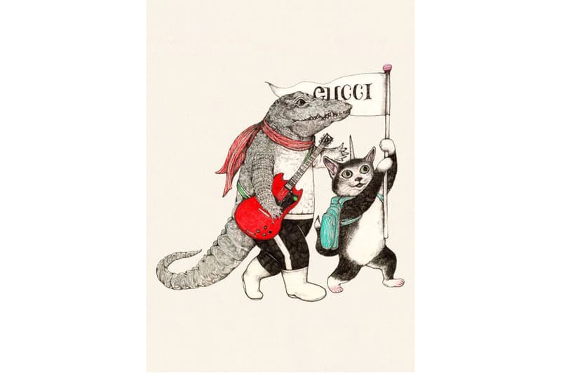 Yuko Higuchi X Gucci Kids Collection Sketchbook Hypebeast