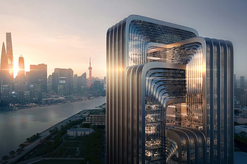 zaha hadid architects zha cecep shanghai headquarters building 