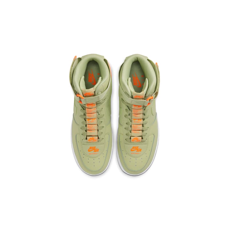 Nike Air Force 1 High 07 Lv8 3 Olive Aura Hypebeast Drops