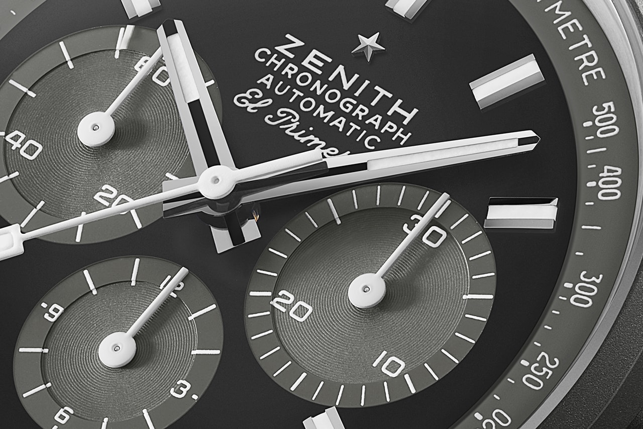 Zenith A384 Chronomaster Revival "Shadow" Watch timepiece limited edition price colorway el primero movement
