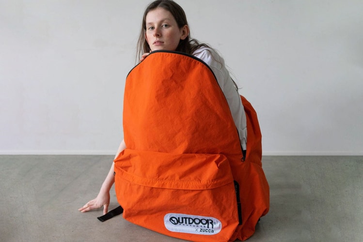 Zucca Joins Outdoor Products for Giant Wrinkled Backpacks