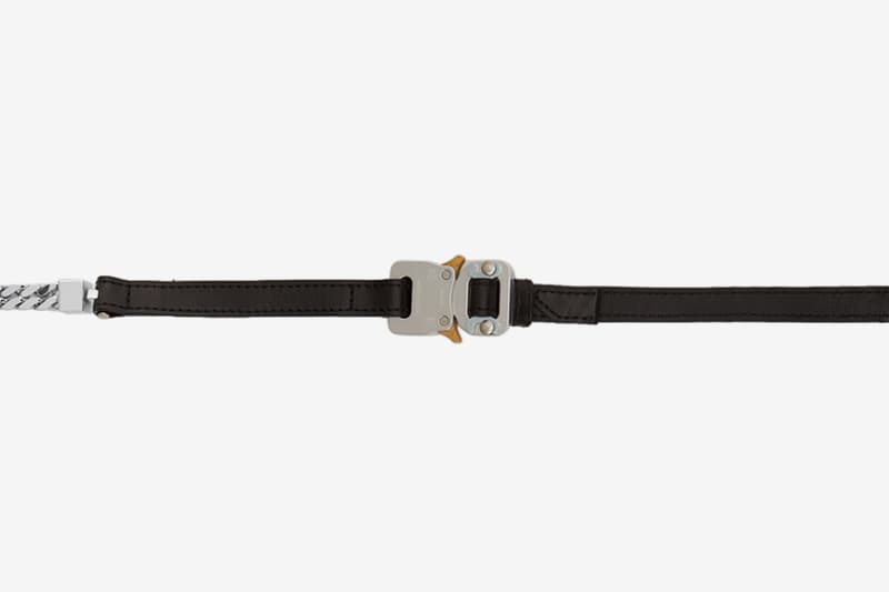 1017 ALYX 9SM Cubix Chain Belt Release SSENSE Black Silver Info Buy Price