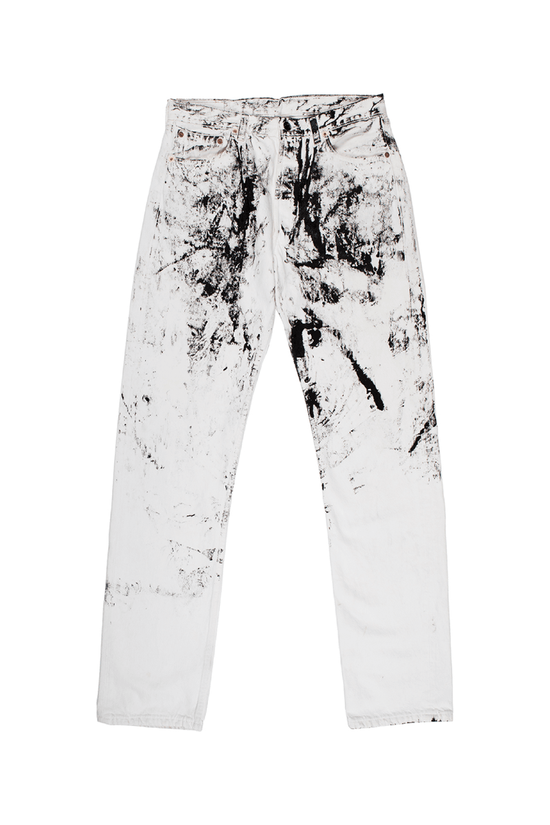 apjp milan handpainted denim capsule lncc vintage upcycled jeans release information buy cop purchase details