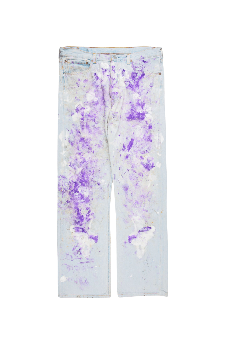 apjp milan handpainted denim capsule lncc vintage upcycled jeans release information buy cop purchase details