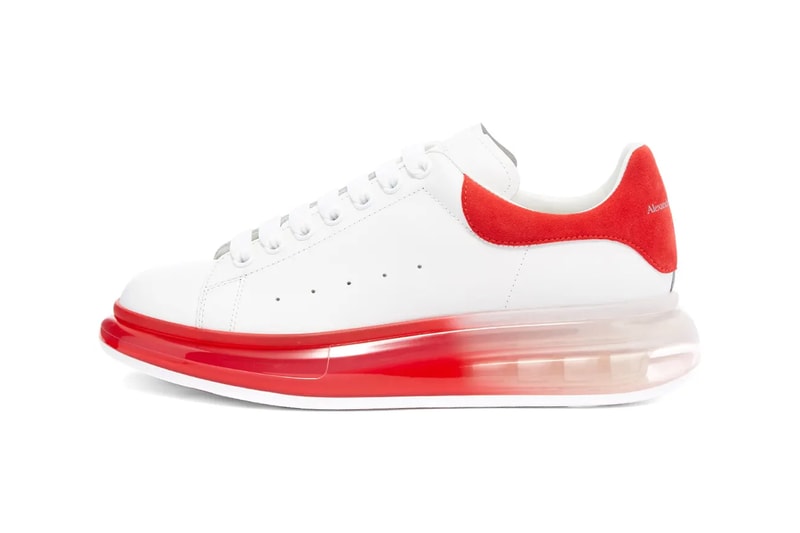 alexander mcqueen airsole bicolor wedge sneaker 