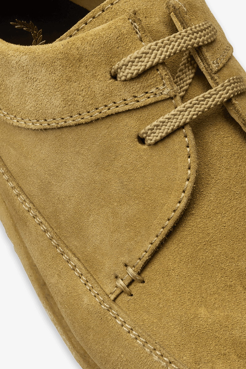 fred perry padmore barnes willow collaboration drop release casual shoes