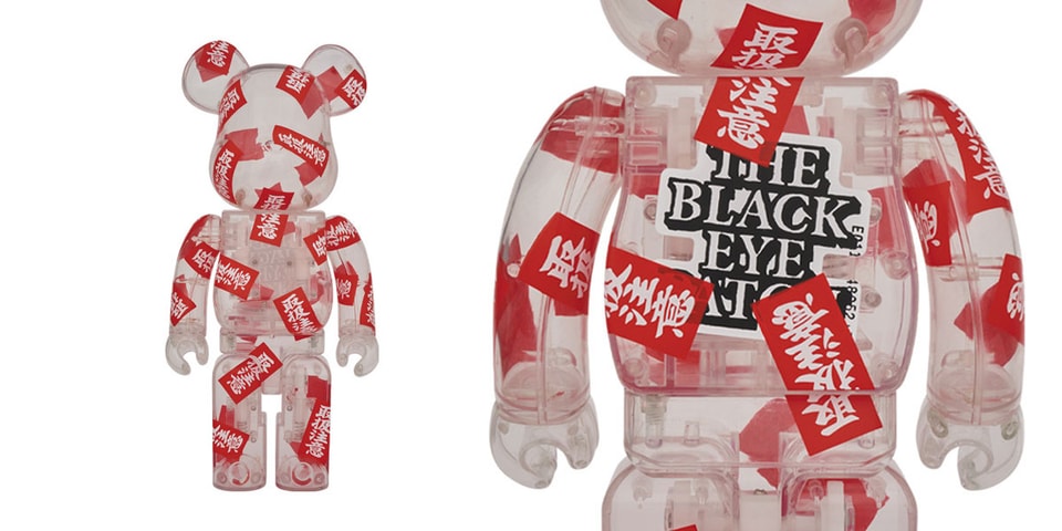 Medicom Toy Blackeyepatch 400 Percent Bearbrick Hypebeast