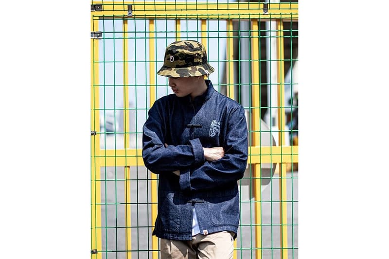 A Bathing Ape bape Shark Tiger Indigo dye Dyed Capsule collection japan blue tee t shirt hat hoodie jacket coat summer 2020