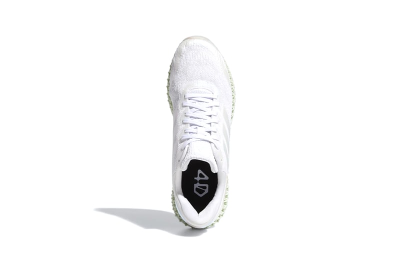 adidas 4D Run 1 0 Cloud White triple FW1229 menswear streetwear footwear shoes sneakers runners trainers spring summer 2020 collection three stripes 