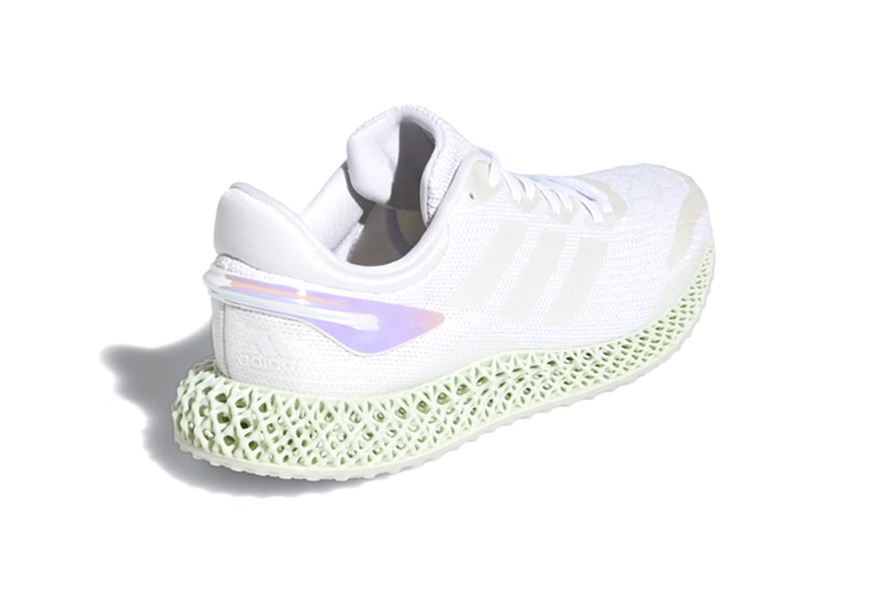 adidas 4D Run 1 0 Cloud White triple FW1229 menswear streetwear footwear shoes sneakers runners trainers spring summer 2020 collection three stripes 