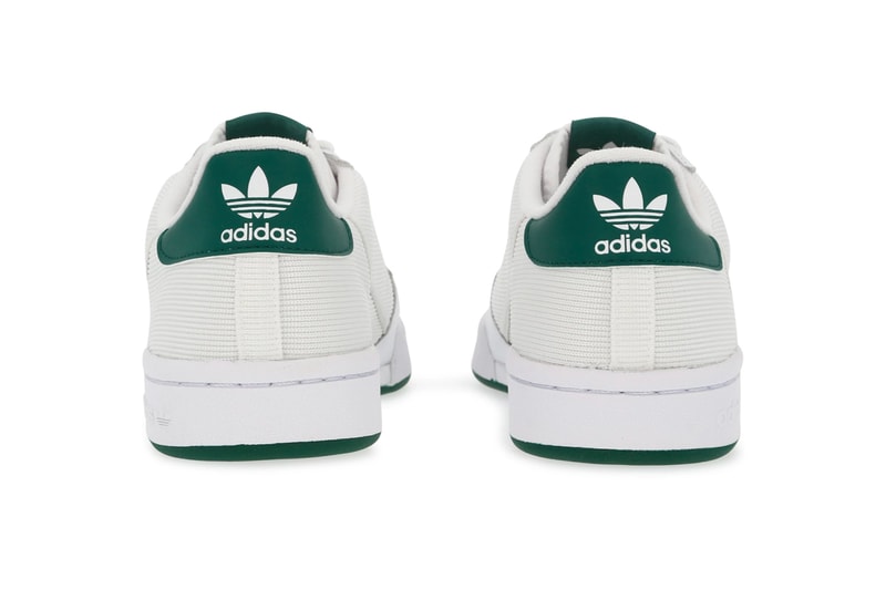 adidas Originals Superstar Trainers - White Collegiate Green