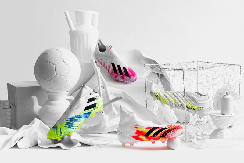 adidas football uniforia predator z copa nemeziz 19+ 20+ cloud white core black signal green team royal blue pop shock pink demonskin release information buy cop purchase