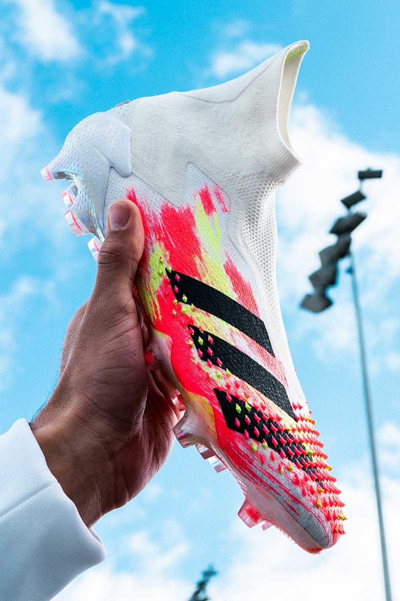 adidas football uniforia predator z copa nemeziz 19+ 20+ cloud white core black signal green team royal blue pop shock pink demonskin release information buy cop purchase