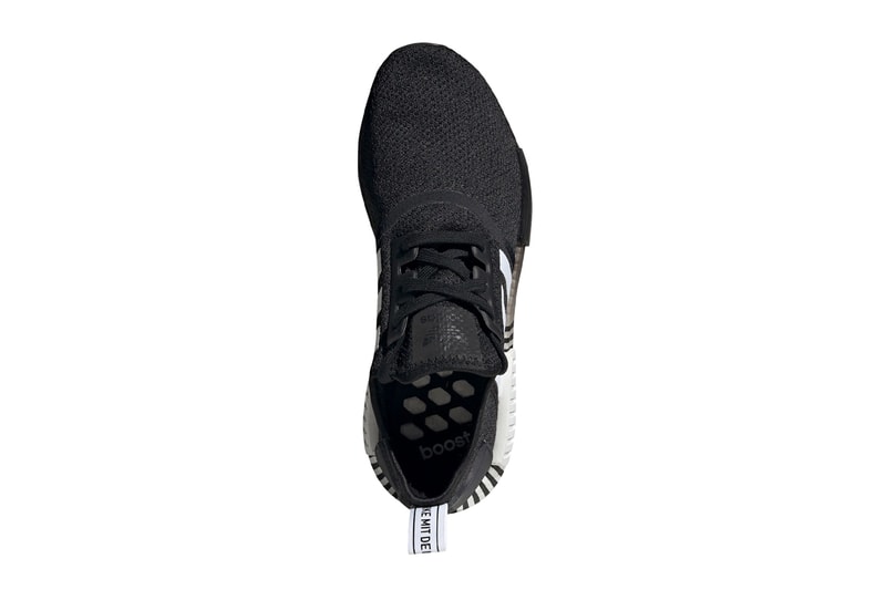 adidas NMD R1 Core Black Footwear White menswear streetwear spring summer 2020 collection sneakers trainers shoes