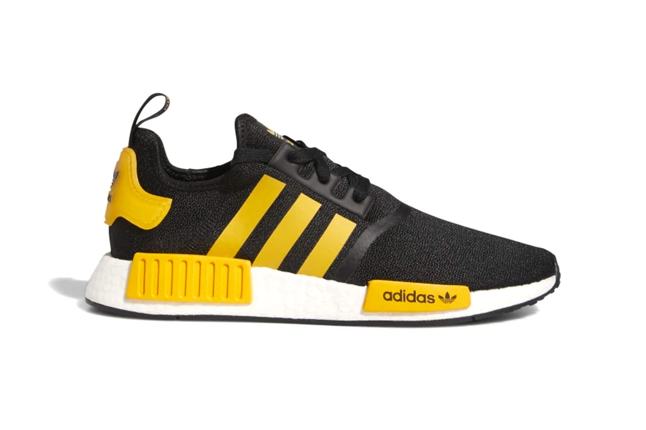yellow and black nmds