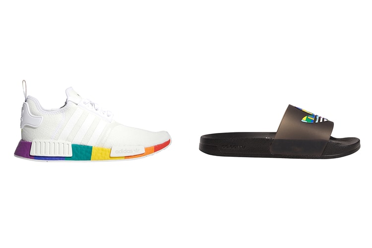 adidas Originals Expands "Pride Pack" With Rainbow-Equipped NMD_R1 and Adilette
