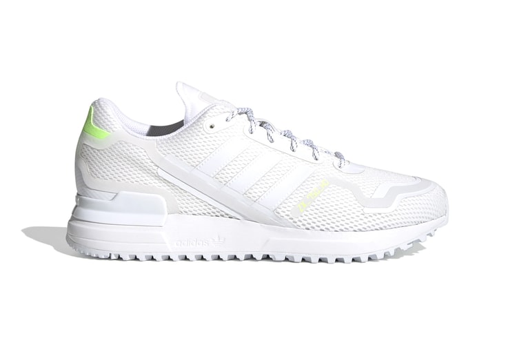 adidas Bolsters ZX 750 HD With Clean "Cloud White/Signal Green" Colorway